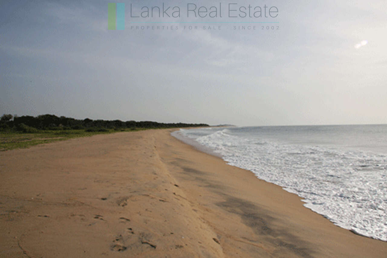 Extensive second-line beachfront plot near surf-break