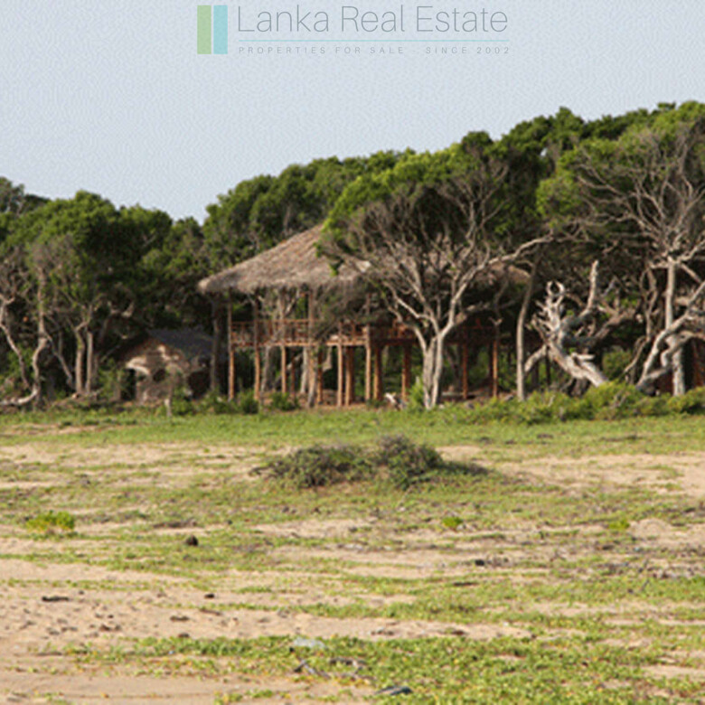 Extensive second-line beachfront plot near surf-break