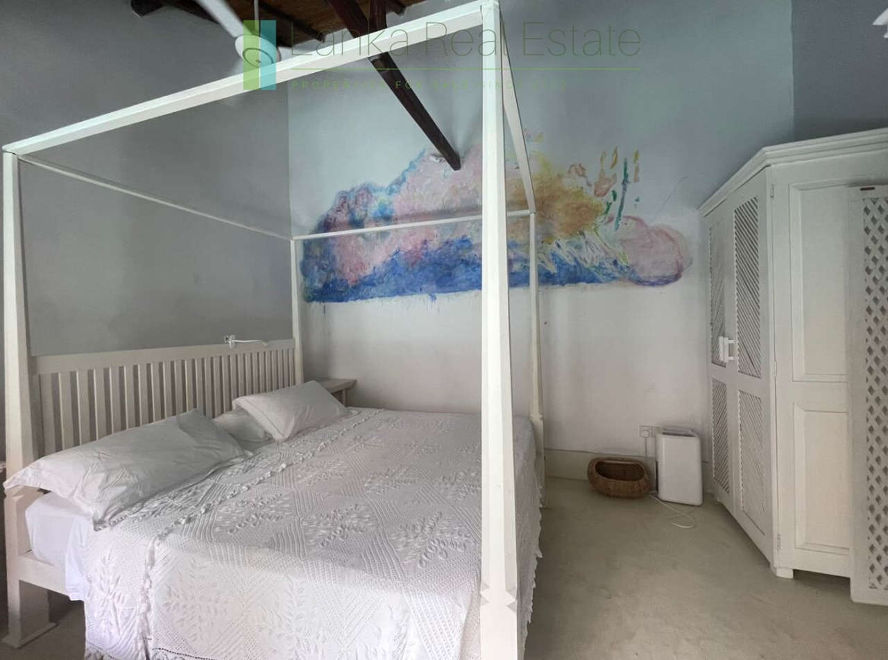Galle Fort house with commercial frontage to shopping street