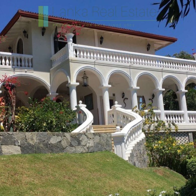 Grand Italianate mansion on Victoria Lake