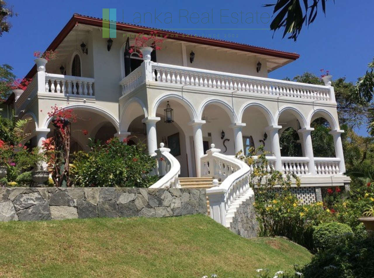 Grand Italianate mansion on Victoria Lake