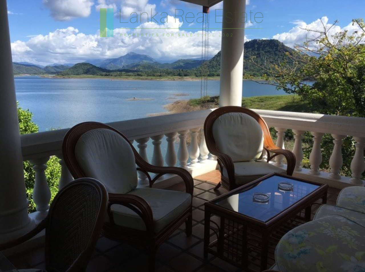 Grand Italianate mansion on Victoria Lake
