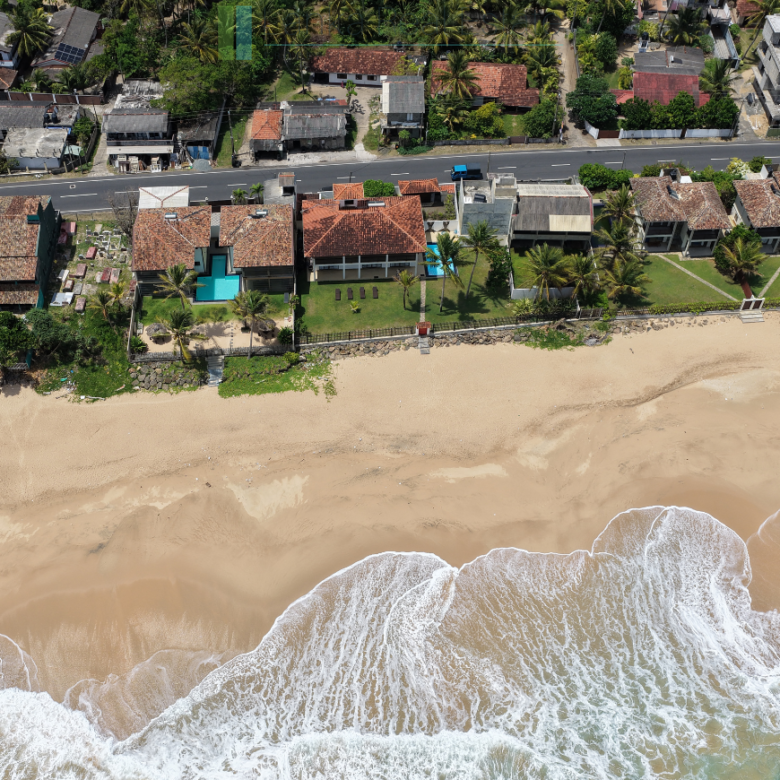 Turnkey beachfront villa in Akurala