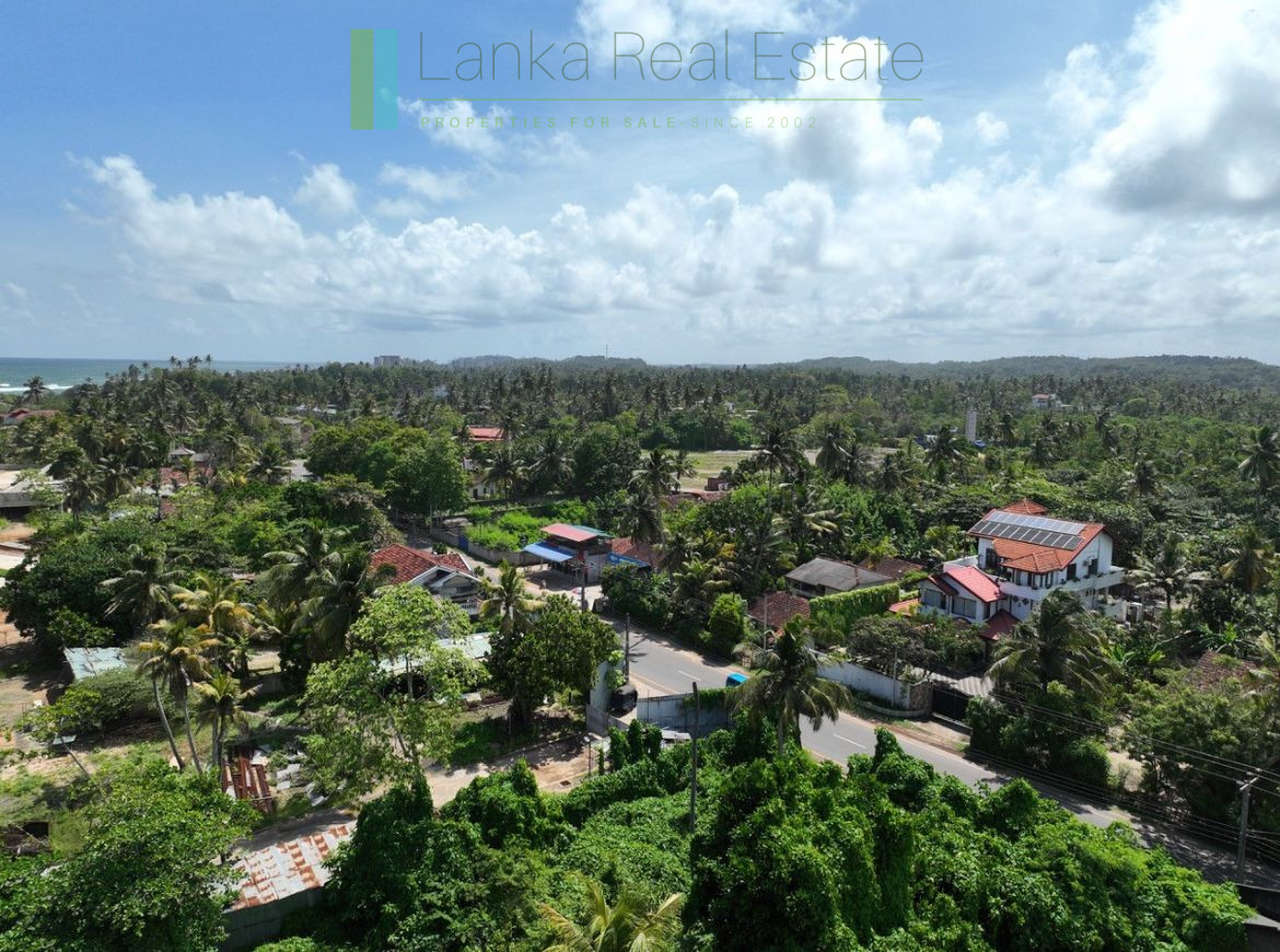 Mirissa beachfront plot with potential