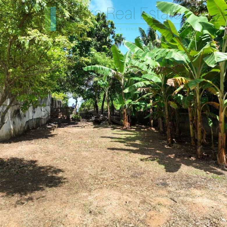 Mirissa beachfront plot with potential
