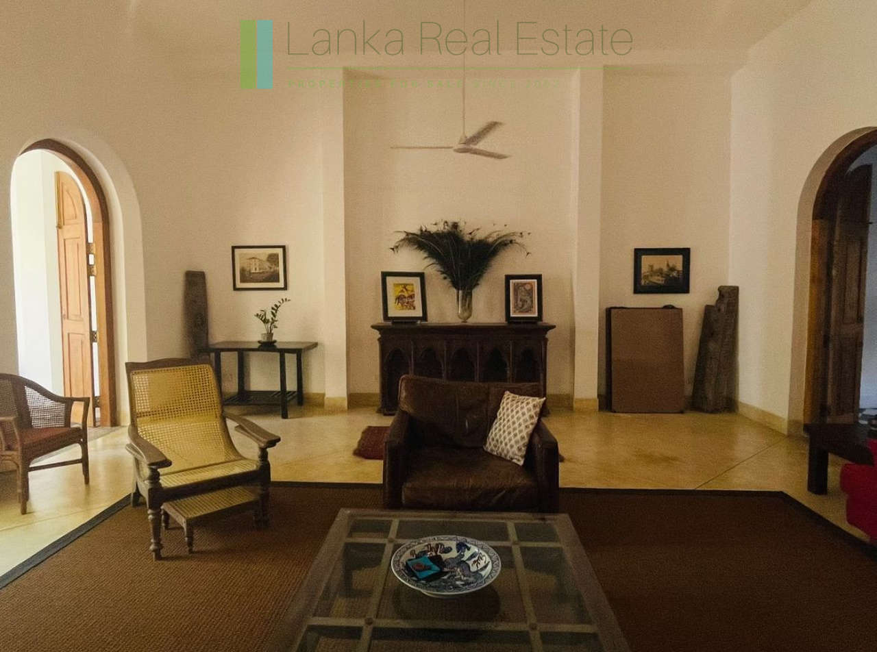 Fully renovated historic Galle Fort villa