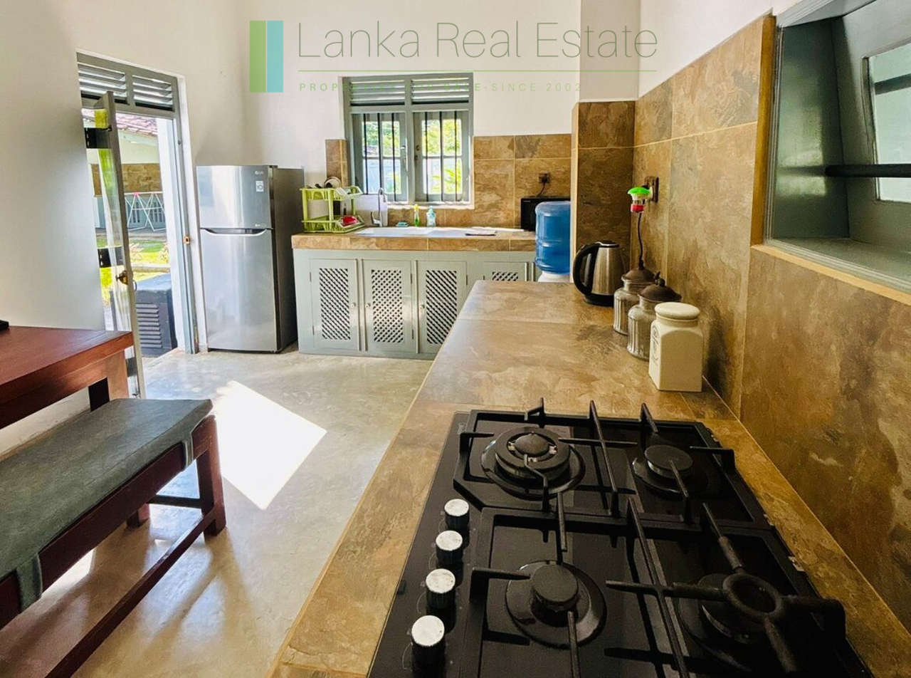 Three-bedroomed villa with pool near the beach