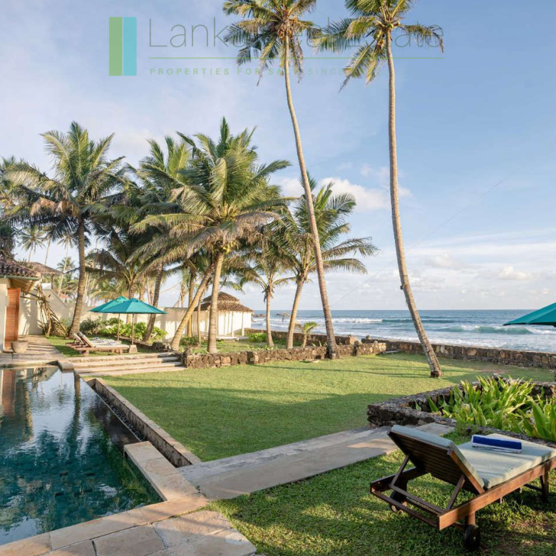 Architect designed Talpe beachfront villa