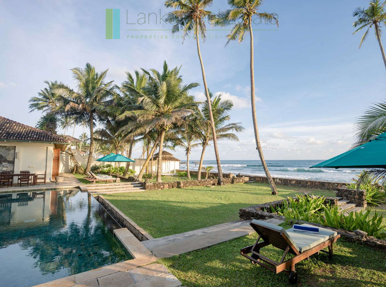 Architect designed Talpe beachfront villa
