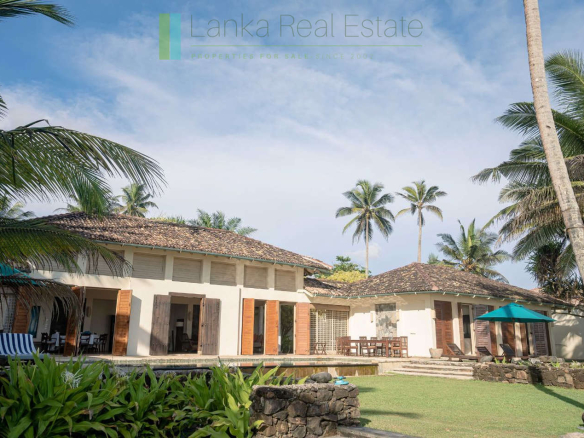 Architect designed Talpe beachfront villa