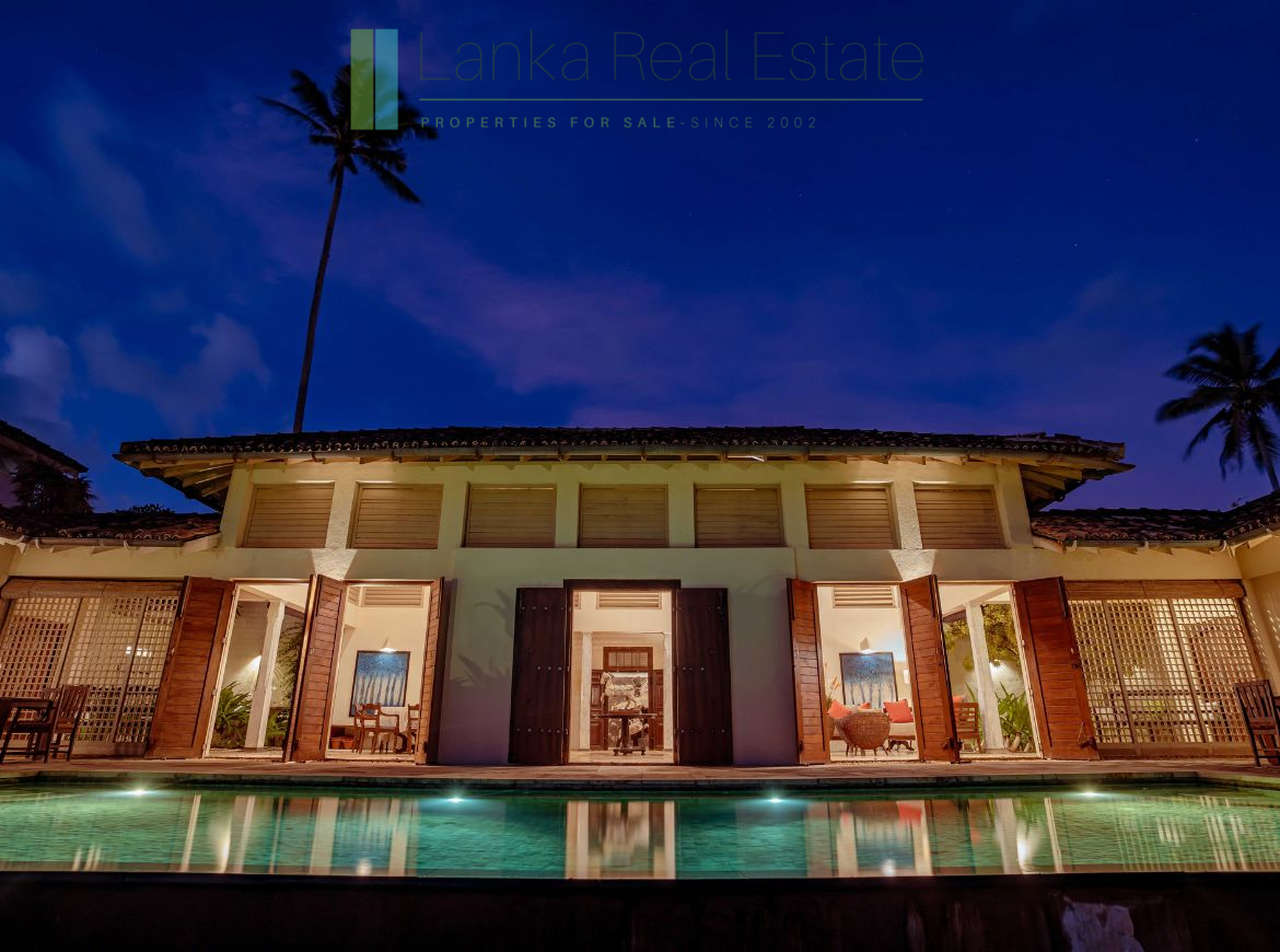 Architect designed Talpe beachfront villa