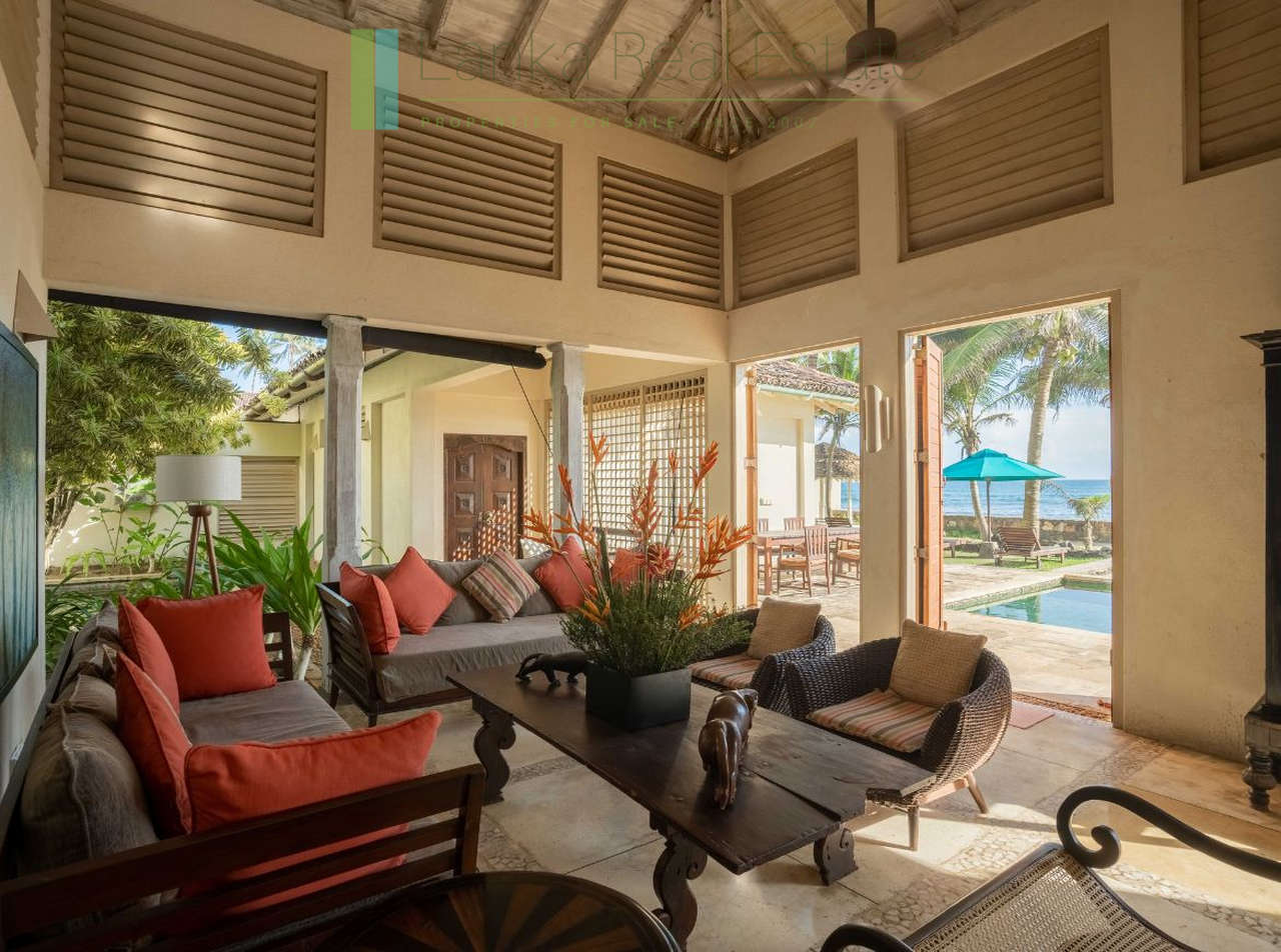 Architect designed Talpe beachfront villa