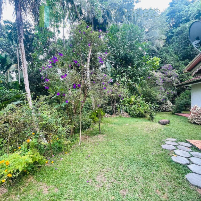 Elevated plot in Heenatigala with local-style house
