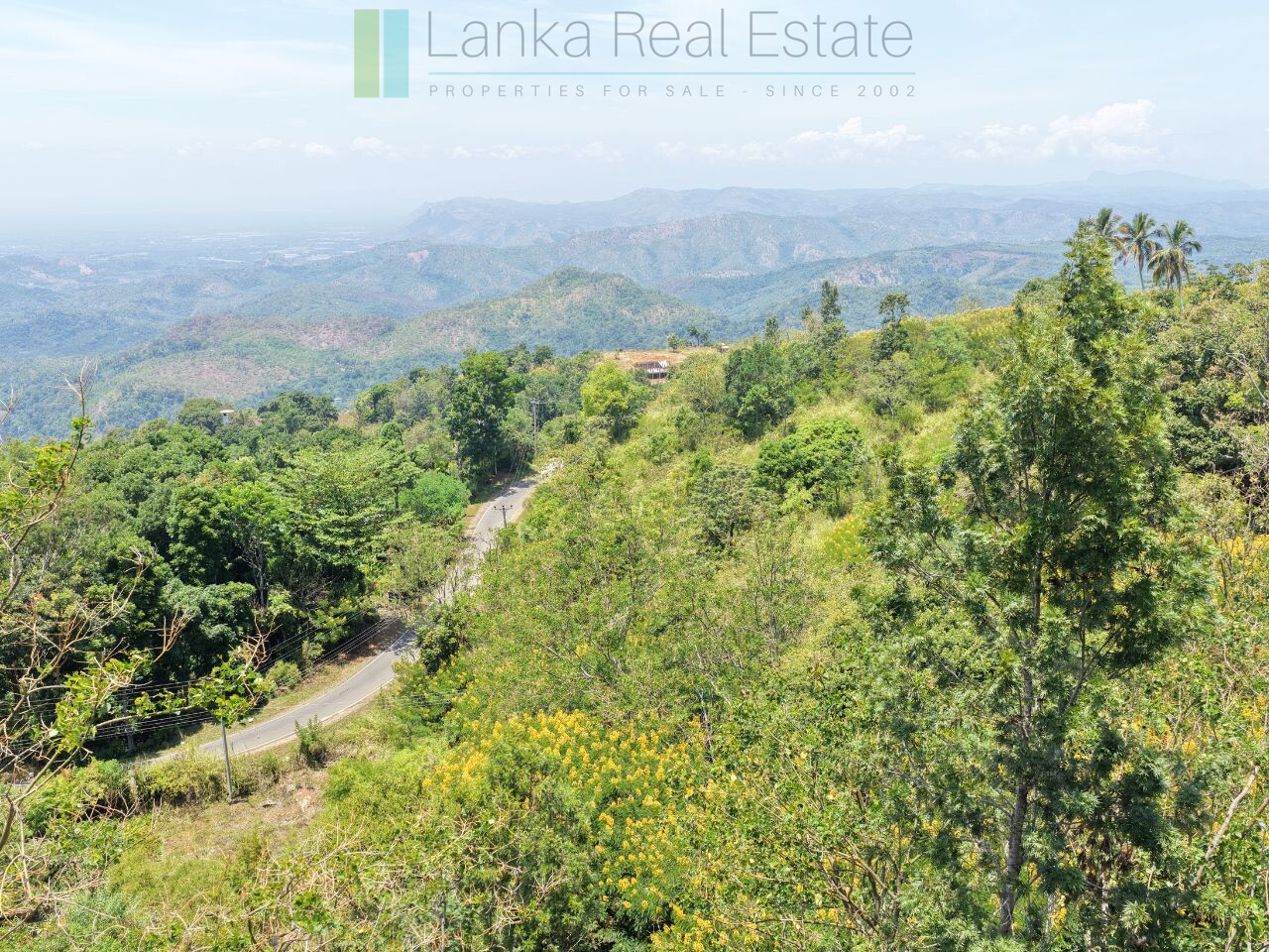 Unique hill-country development plot with tea garden