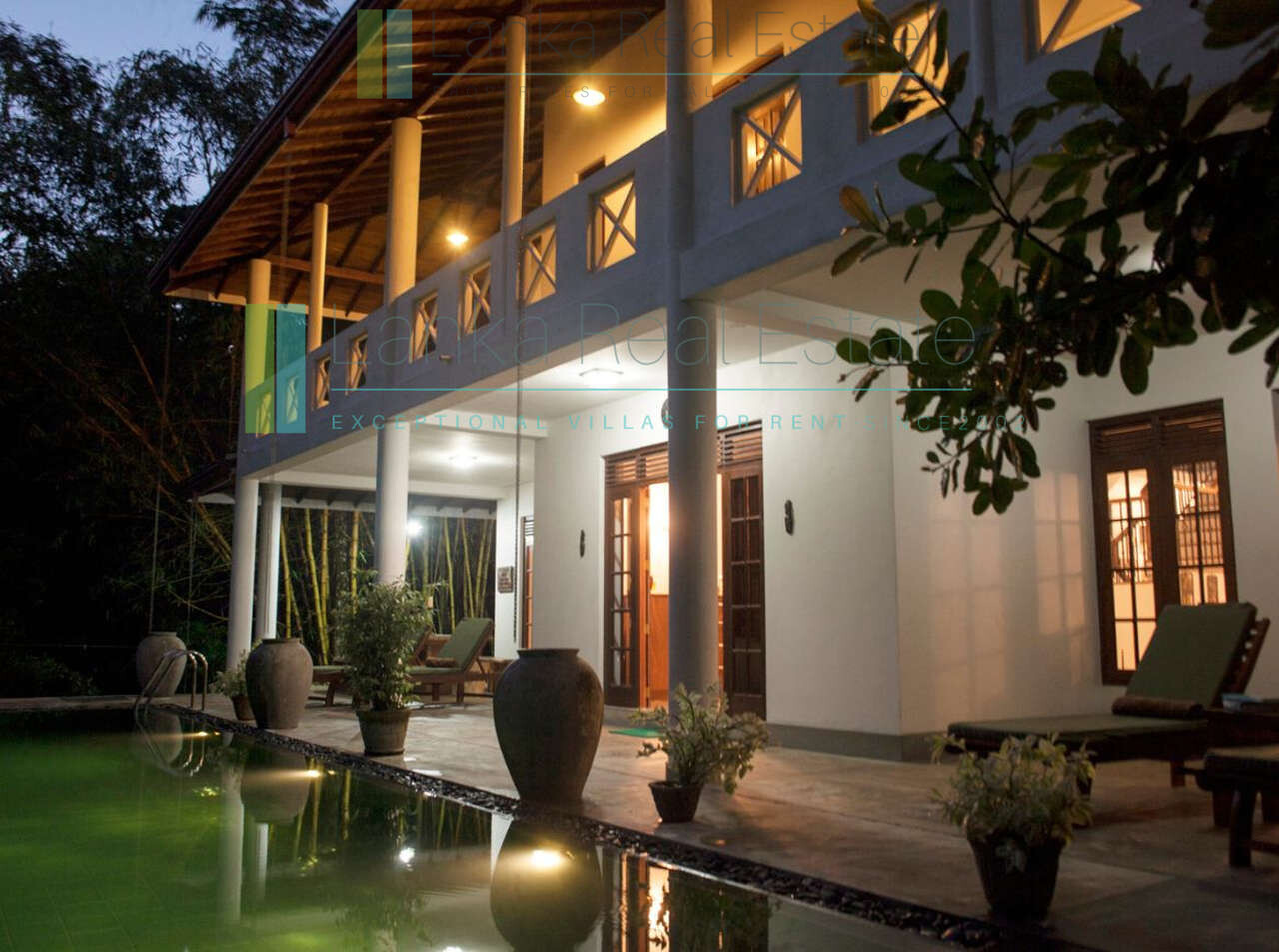 Lakefront villa on Rathgama Lagoon