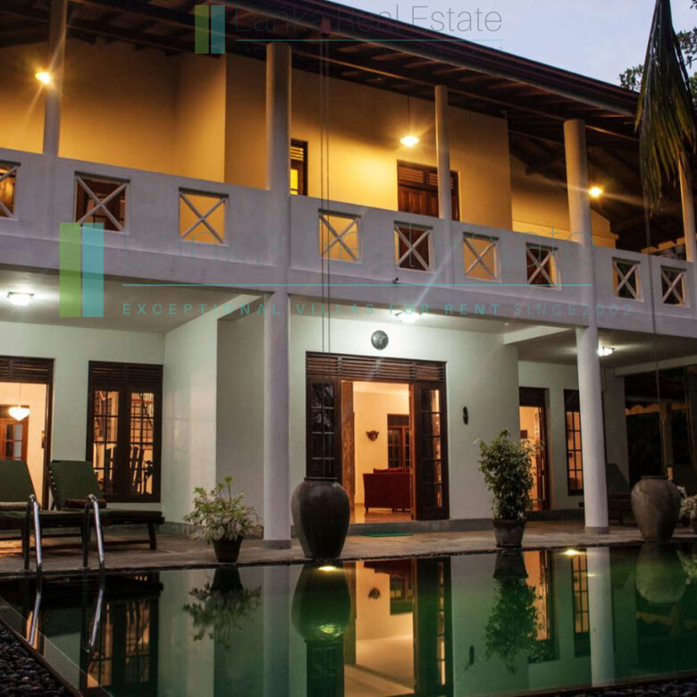 Lakefront villa on Rathgama Lagoon