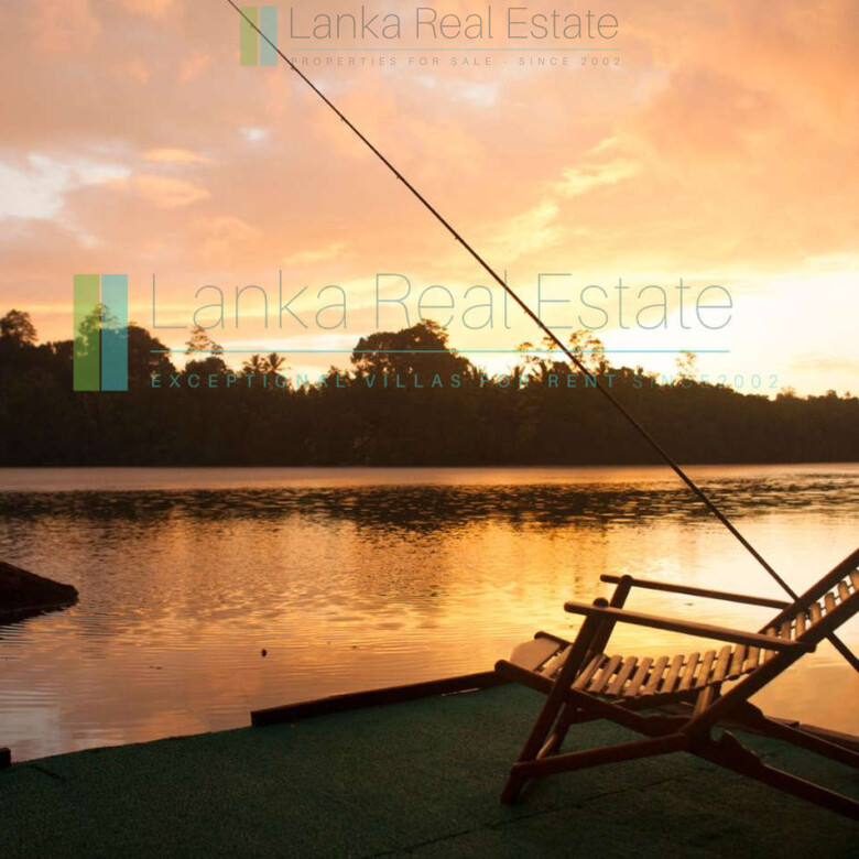 Lakefront villa on Rathgama Lagoon