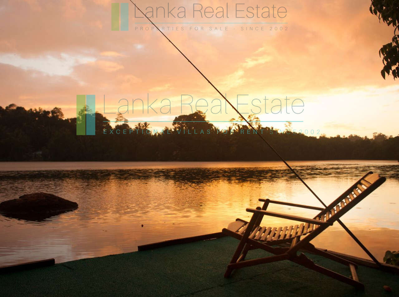 Lakefront villa on Rathgama Lagoon
