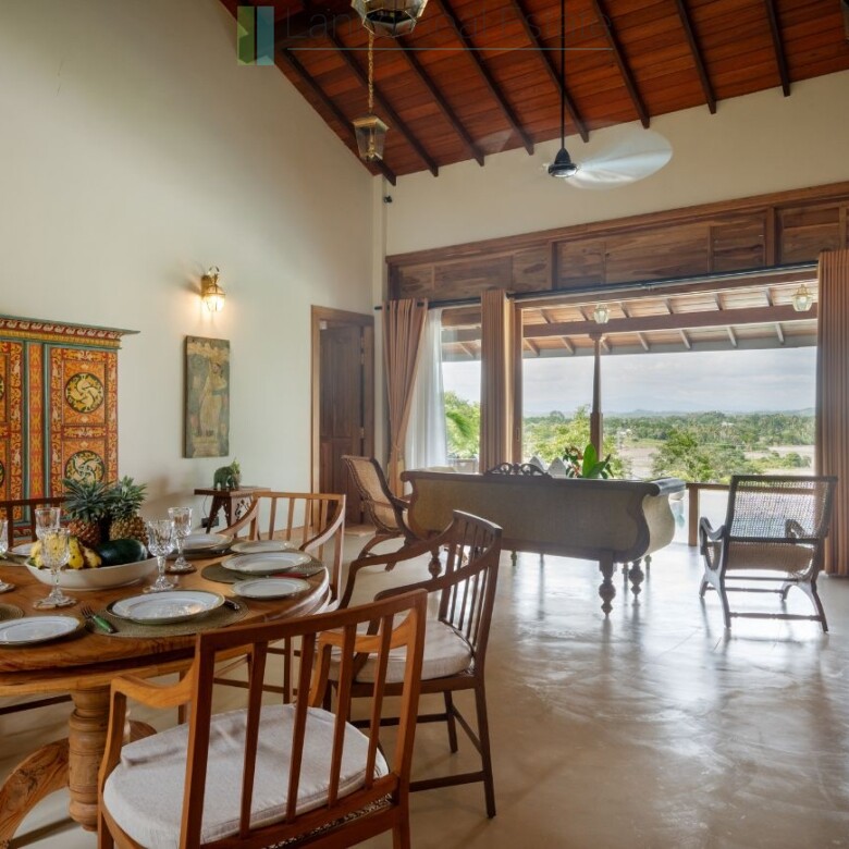 Two-bedroom villa with views near Tangalle
