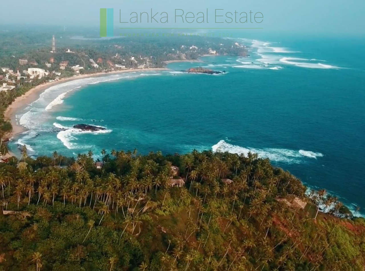 Large headland plot in Mirissa