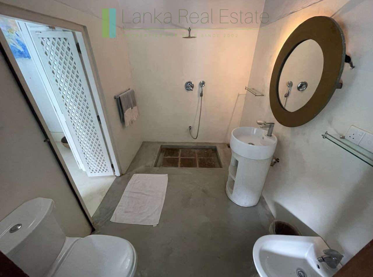 Galle Fort house with commercial frontage to shopping street