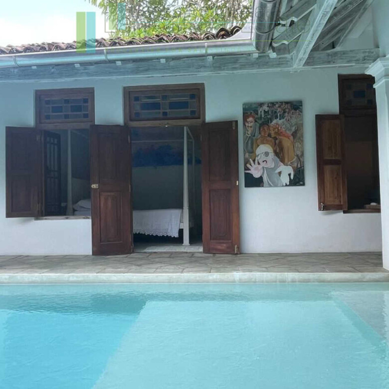 Galle Fort house with commercial frontage to shopping street