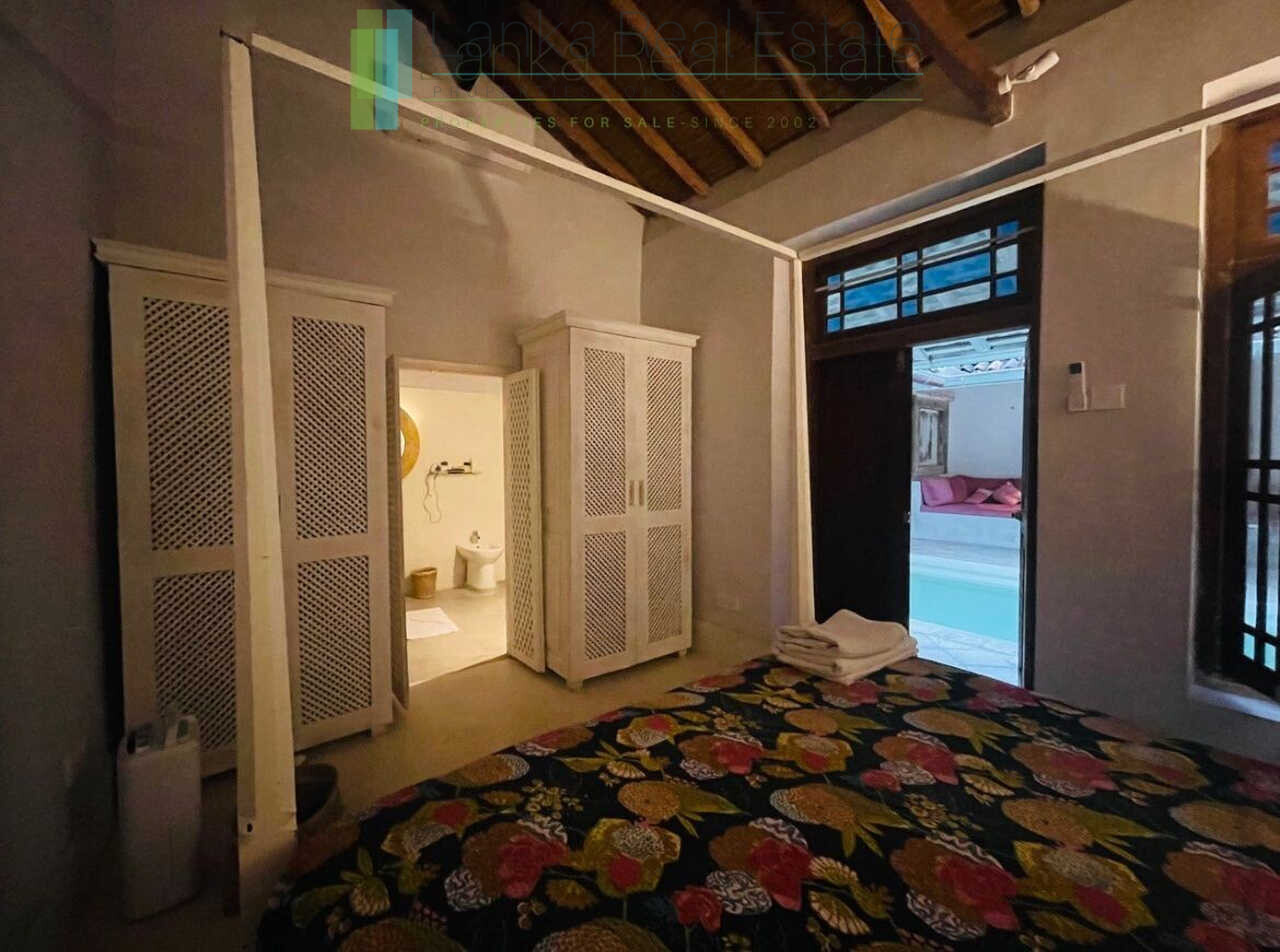 Galle Fort house with commercial frontage to shopping street