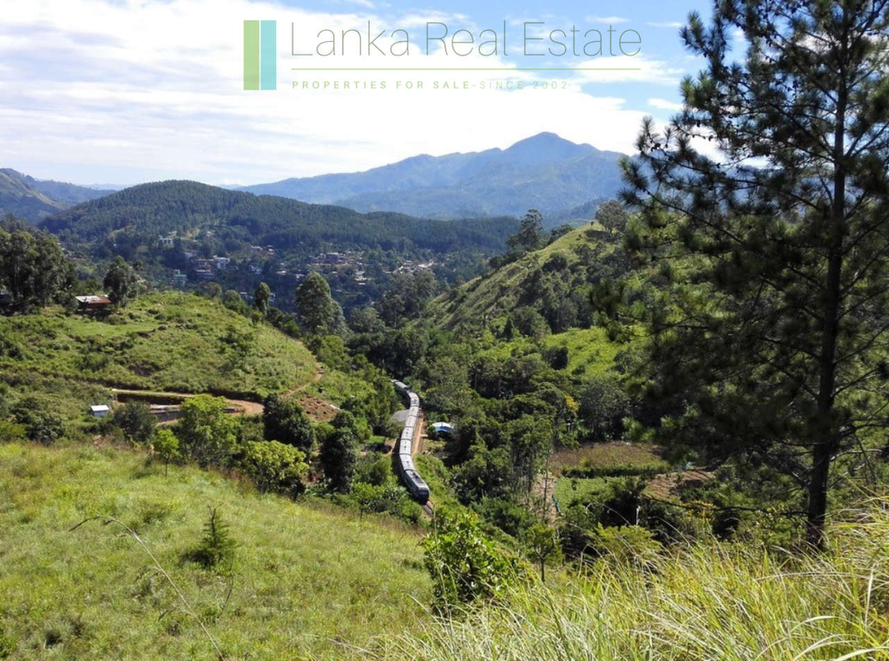 Superb ten acres in Ella with luxury resort concept plans