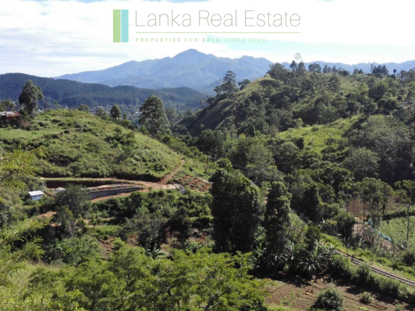 Superb ten acres in Ella with luxury resort concept plans