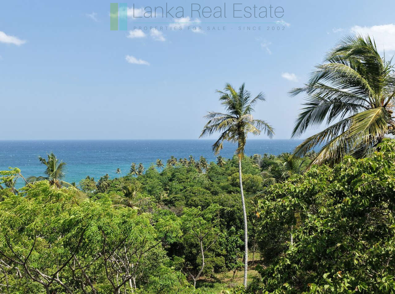 Substantial ocean-view plot in Hiriketiya