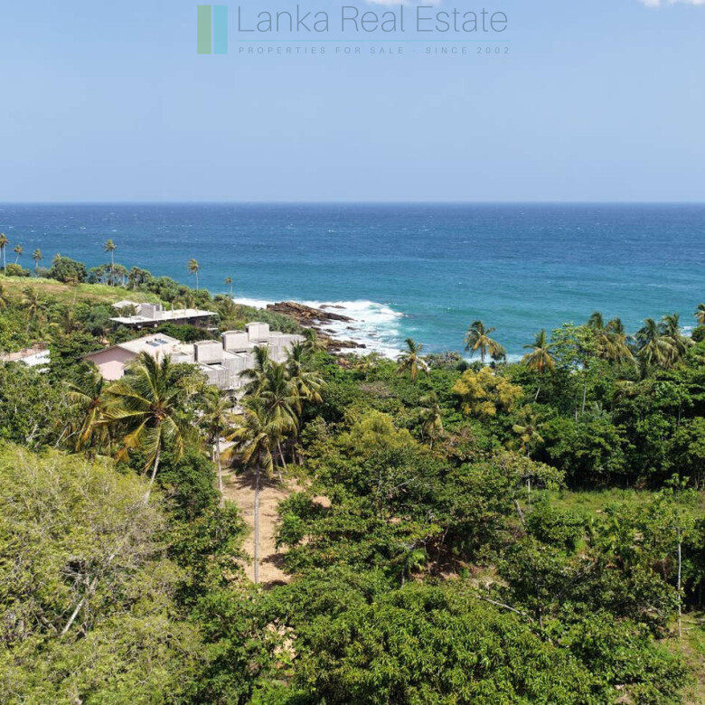 Substantial ocean-view plot in Hiriketiya