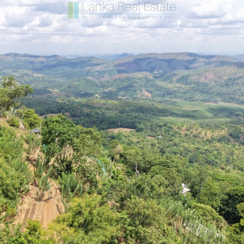 Hillside development plot with views near Beragala
