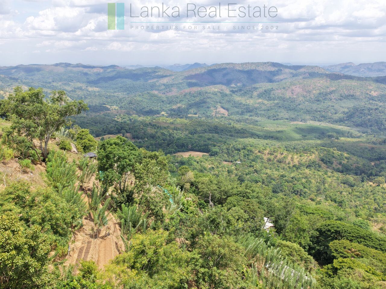 Hillside development plot with views near Beragala
