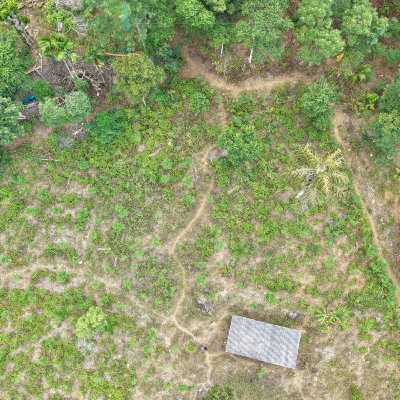 Sloping land with far-reaching views near Beragala
