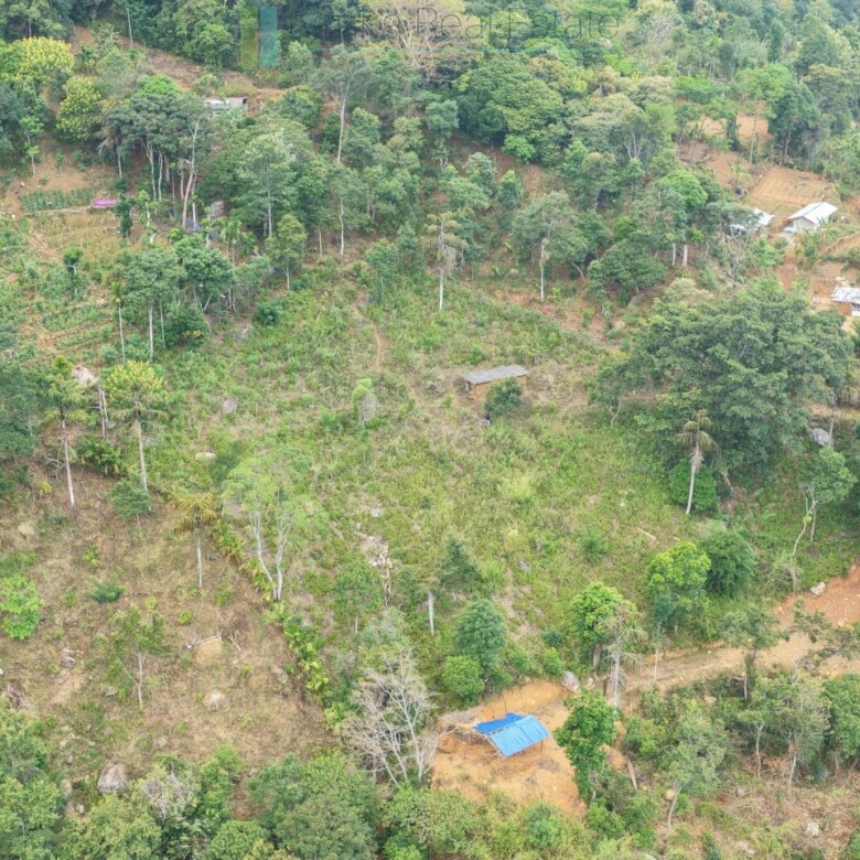 Sloping land with far-reaching views near Beragala