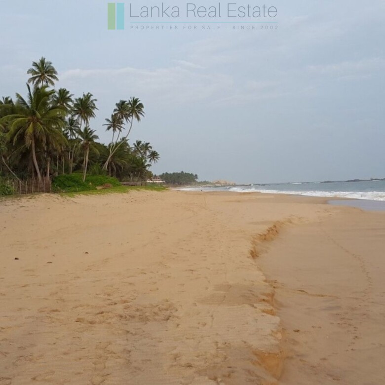 Palm-fringed beachfront development land in Ranna